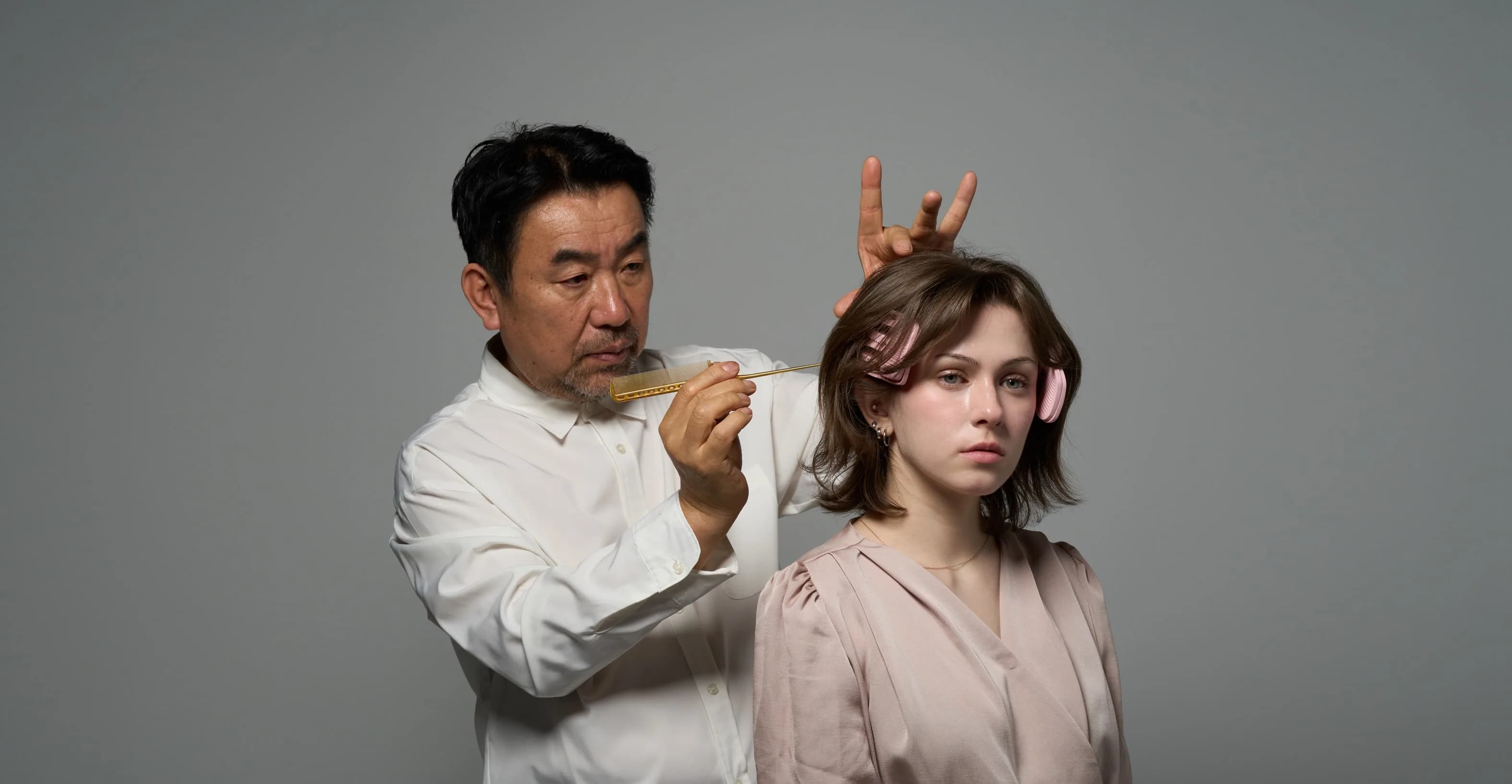Styling with the Minky Volume hair clip